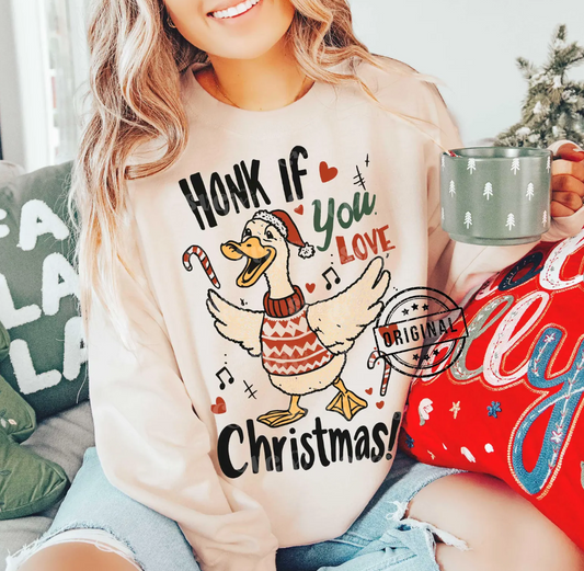 honk if you love christmas