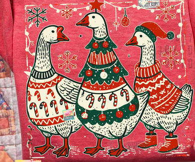vintage christmas goose