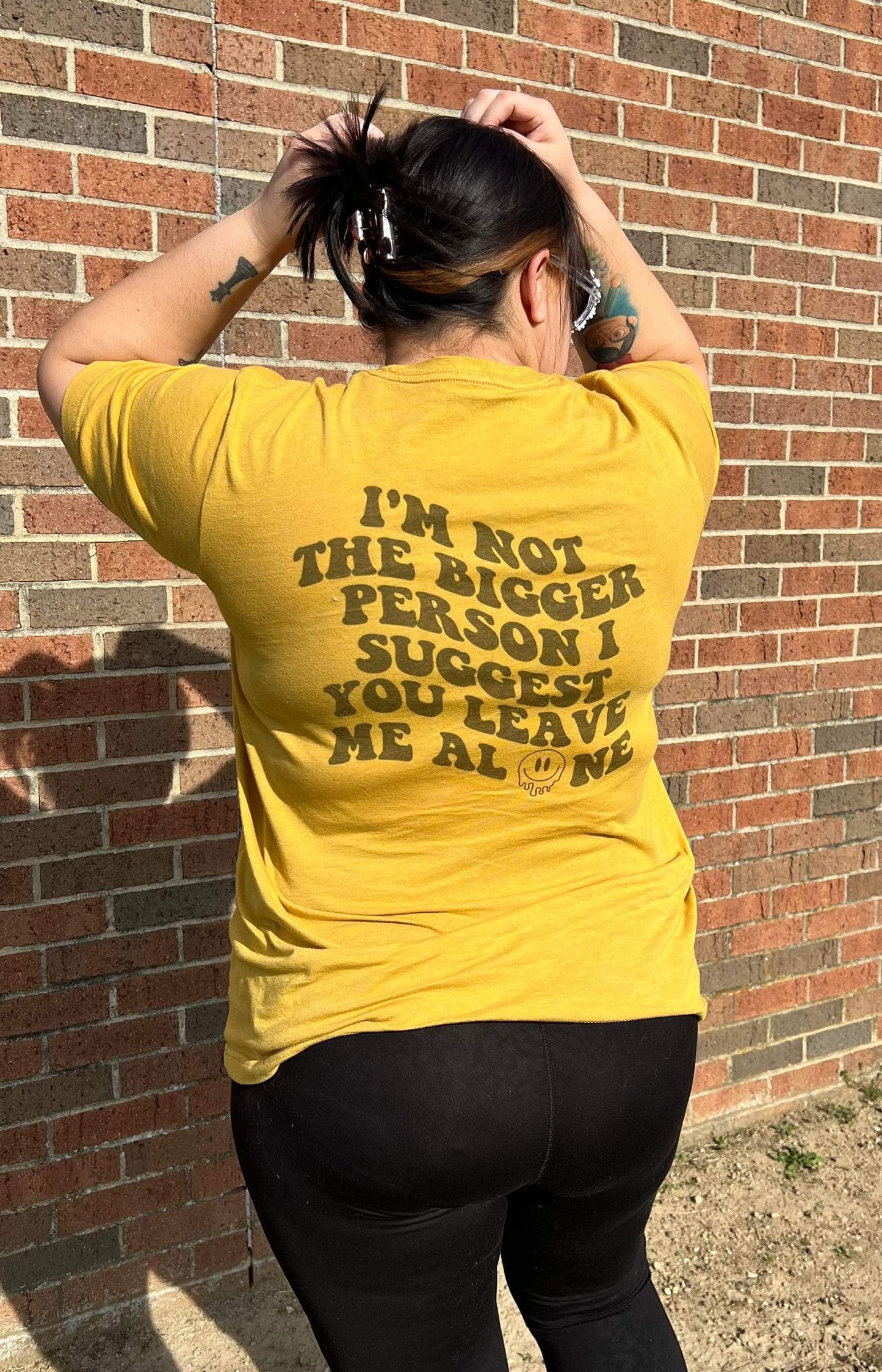 Not the bigger person