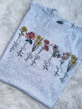 Load image into Gallery viewer, Birth Flowers tee