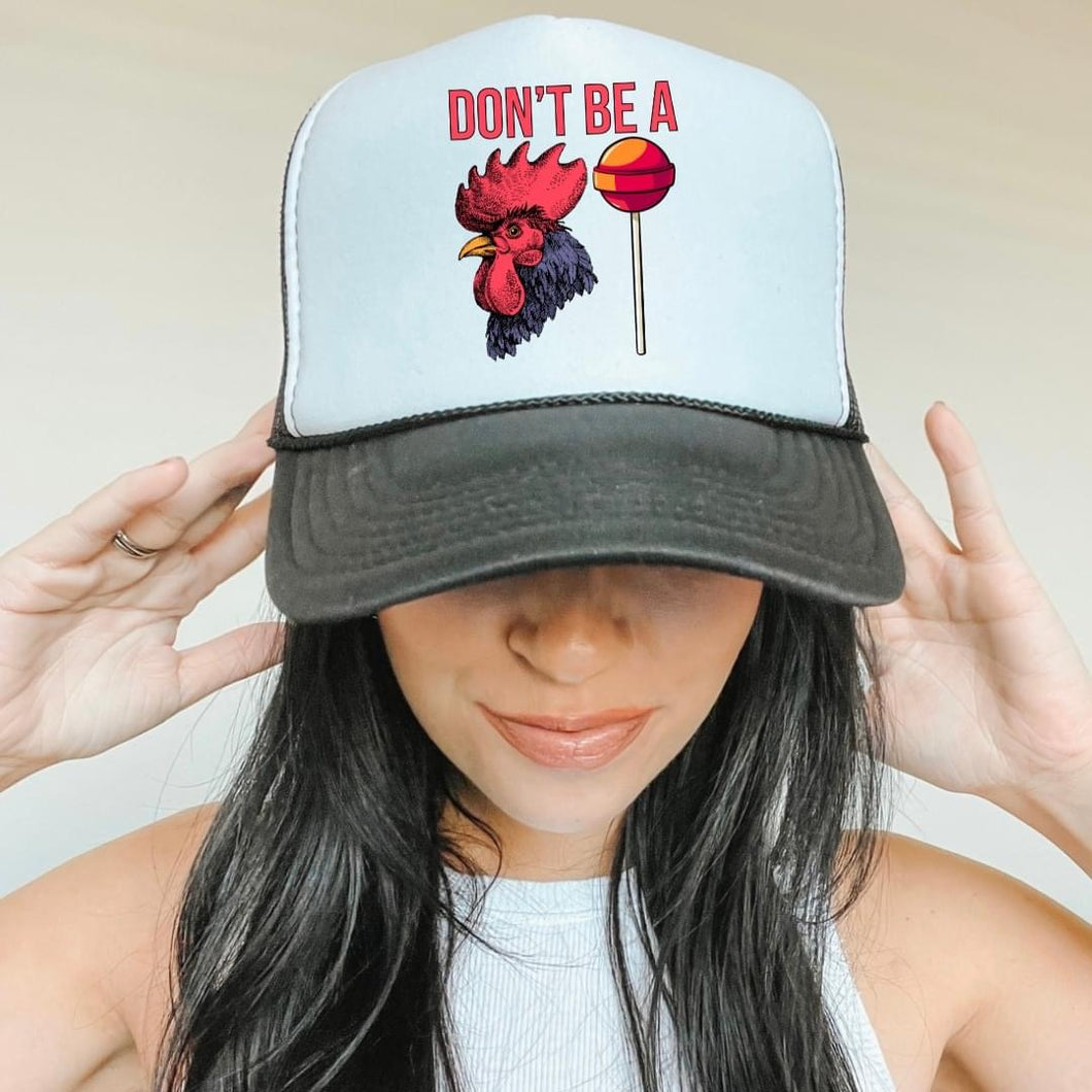 Don’t be a cock hat