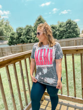 Load image into Gallery viewer, Varsity hot pink mama tee