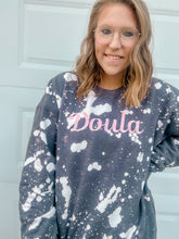 Load image into Gallery viewer, Personalized Birth Empowers Women embroidered sweatshirt