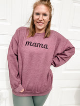 Load image into Gallery viewer, Mama - you are doing a great job embroidered sweatshirt