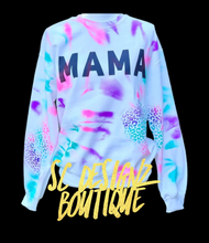 Load image into Gallery viewer, Mama Leopard dyed sweatshirt