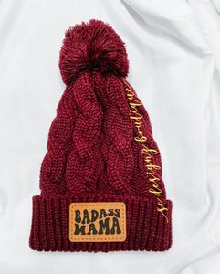 Badass mama beanie