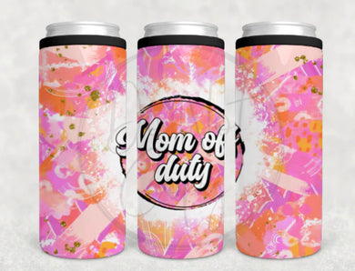 Mom off duty can cooler