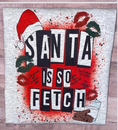 Santa is so fetch