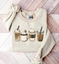 Load image into Gallery viewer, Coffee lovers sweatshirt