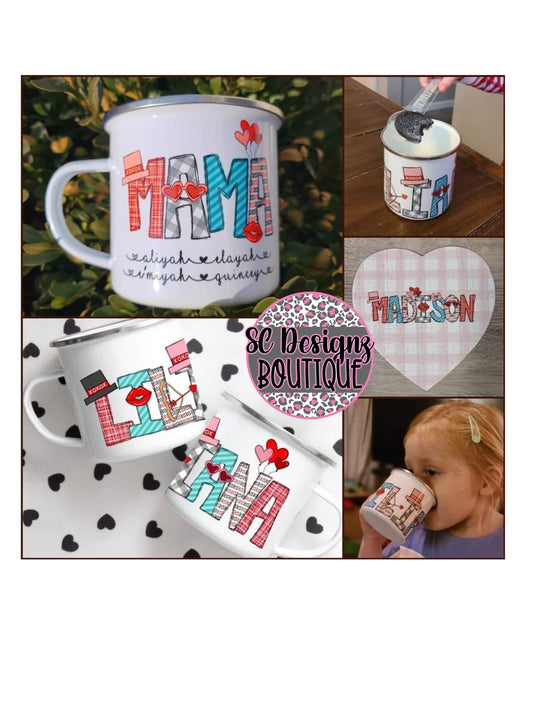 Custom valentines mugs