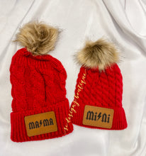 Load image into Gallery viewer, Mama + Mini ⚡️beanie set