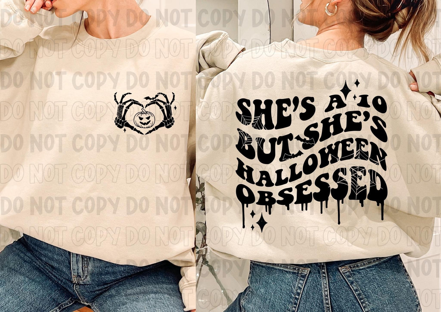 Halloween obsessed sweatshirt