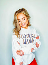 Load image into Gallery viewer, Football mama  sweatshirt