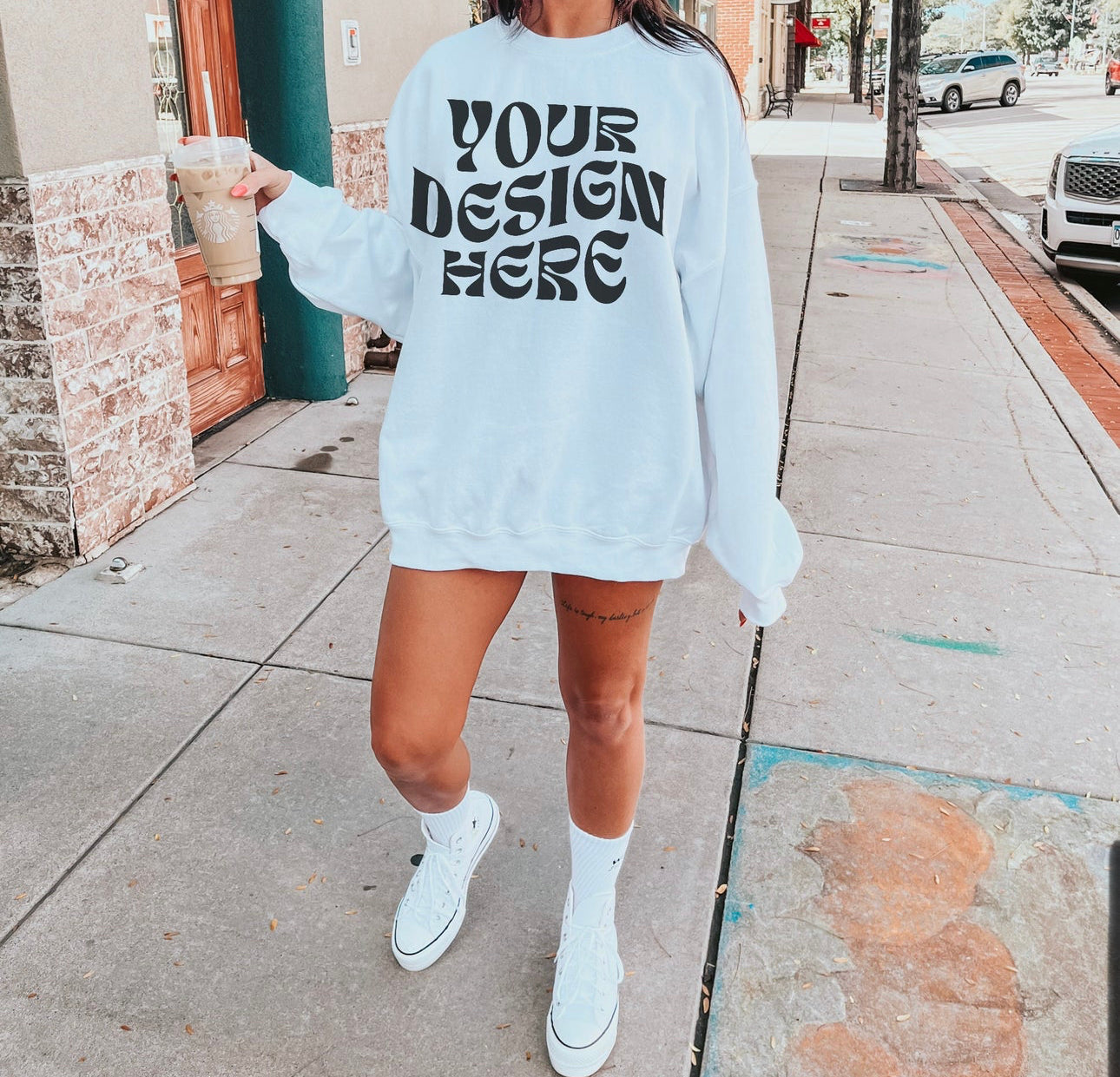 Custom sweatshirt listing