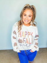 Load image into Gallery viewer, Happy fall sweatshirt