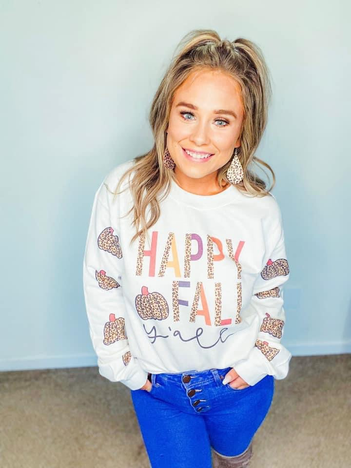 Happy fall sweatshirt