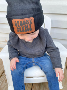 Spooky mommy & me beanie