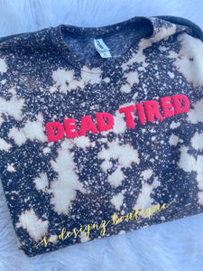 Dead tired sweater