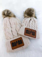 Load image into Gallery viewer, Mama + Mini ⚡️beanie set