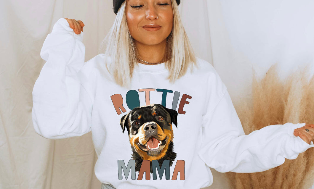 Personalized dog breed Mama