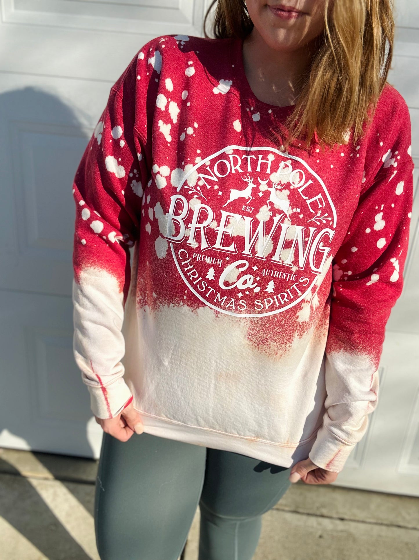 North Pole brewing sweatshirt