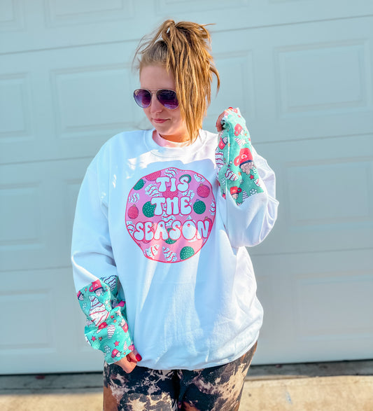 Tis the season tree cake sweatshirt