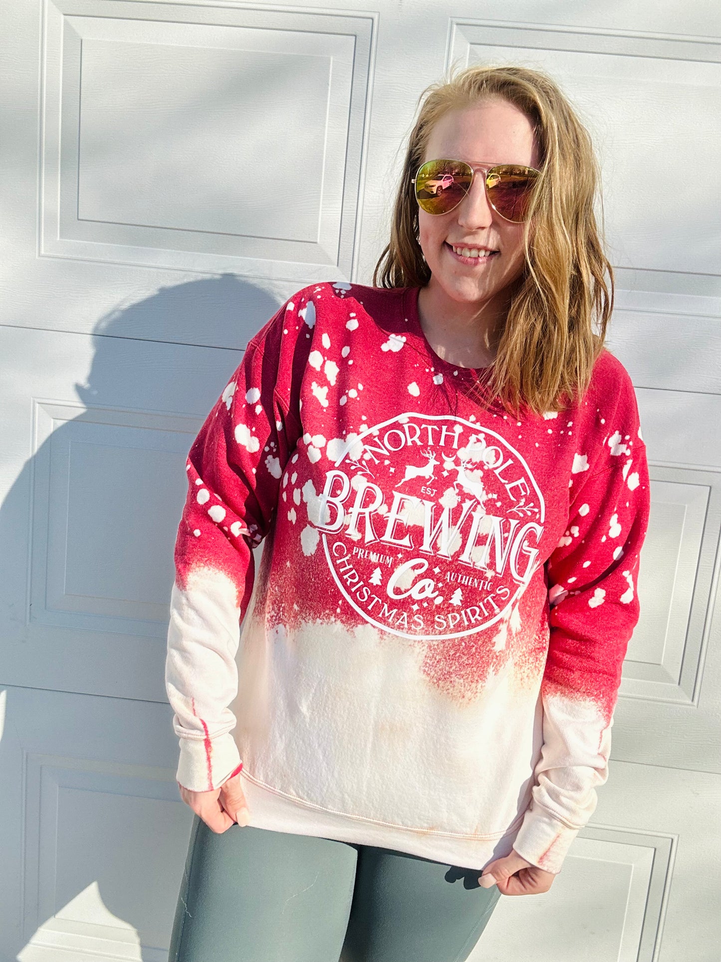 North Pole brewing sweatshirt