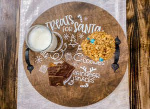 Treats for Santa tray