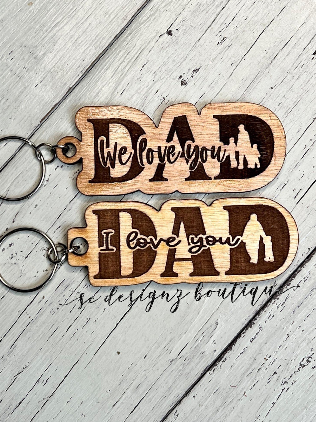 Dad keychain