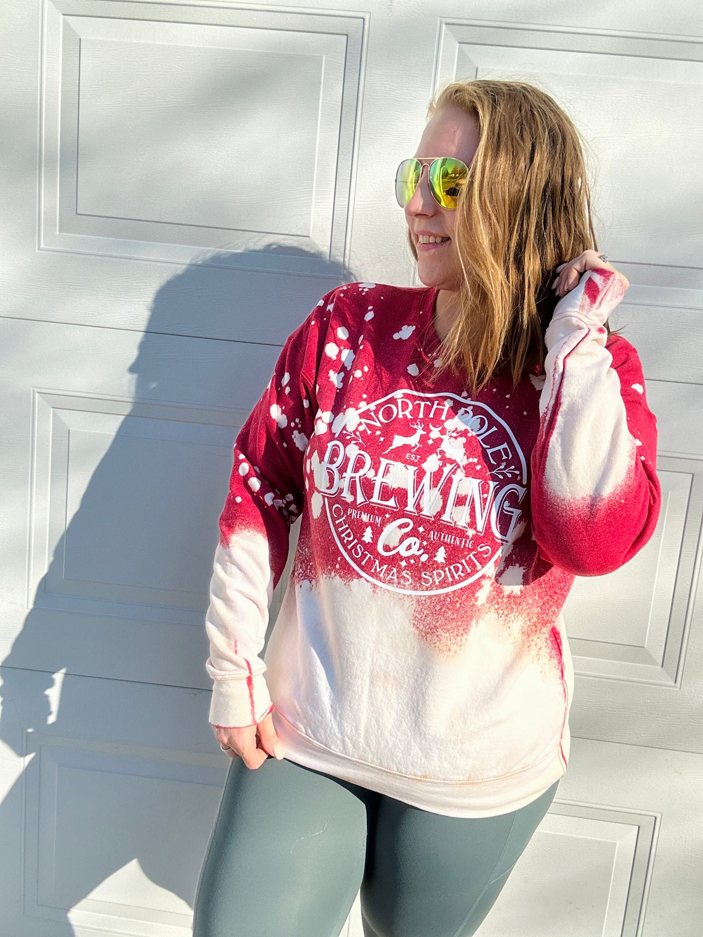 North Pole brewing sweatshirt