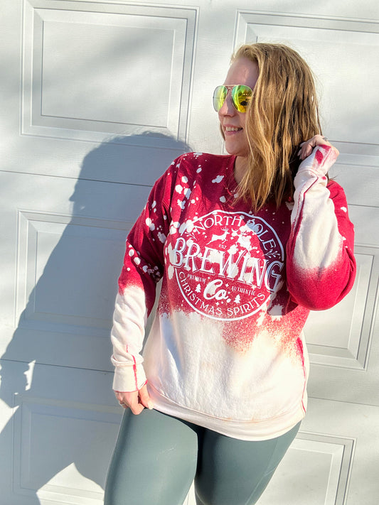 North Pole brewing sweatshirt